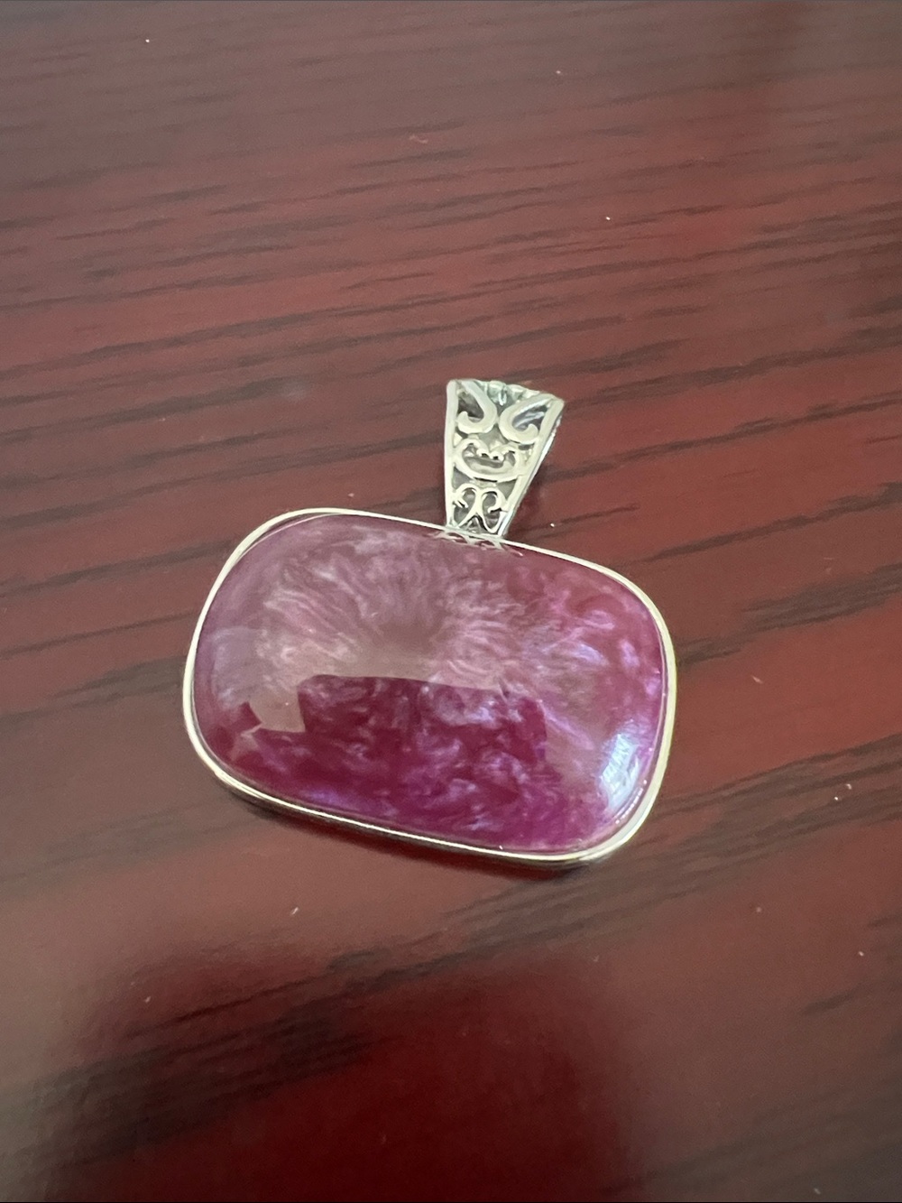 Lia Sophia Purple Pendant Necklace Slider